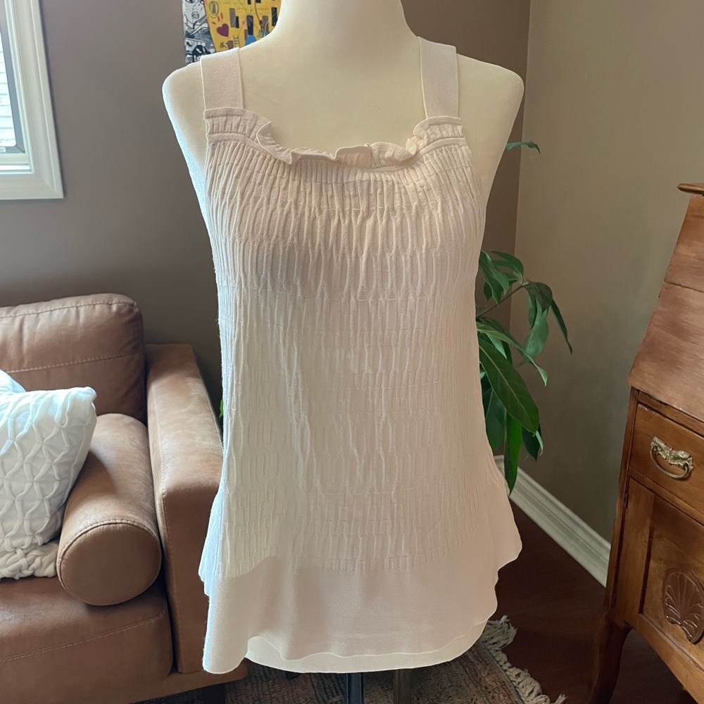 Banana Republic Sleeveless Knot Blouse NWOT